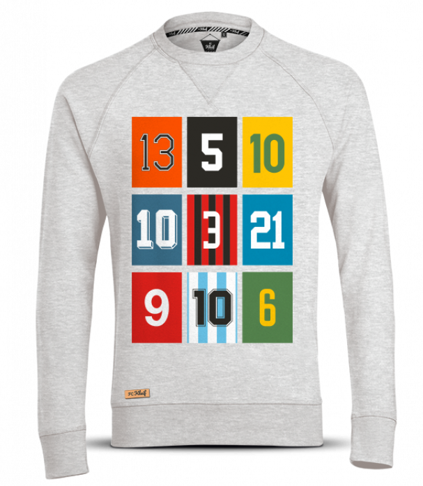 HET RUGNUMMER SWEATER (GREY)