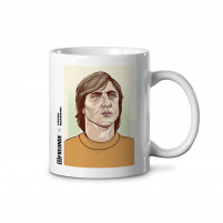 Design-Tasse - 11FREUNDE x Ronny Heimann: Johan