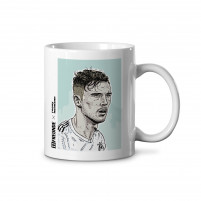Design-Tasse - 11FREUNDE x Ronny Heimann: Leon