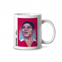 Design-Tasse - 11FREUNDE X Ronny Heimann: Eusébio