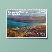 11FREUNDE Wandkalender 2021: Die ganze Welt ist ein Spielfeld - ISBN: 978-3-667-12001-4