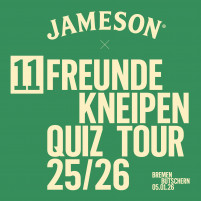 11FREUNDE Kneipenquiz Bremen (Teamticket 4 Personen)