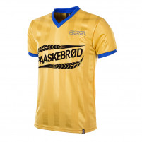 Brøndby IF 1980's Short Sleeve Retro Football Shirt