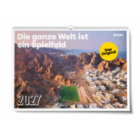11FREUNDE Wandkalender 2027: Die ganze Welt ist ein Spielfeld