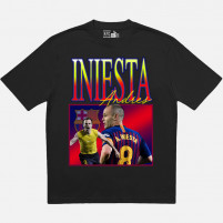 INIESTA Shirt by Retro Football Gang