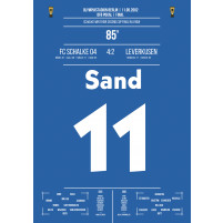 Sand vs. Leverkusen - Poster