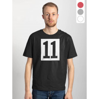 T-Shirt - 11 Kasten-Logo (Fairwear & Bio-Baumwolle)