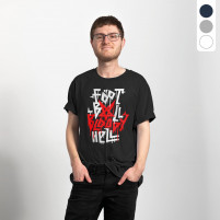 T-Shirt - Football Bloody Hell (Redesign) (Fairwear & Bio-Baumwolle)