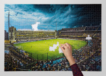 Puzzle: La Bombonera (Farbe)