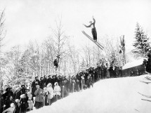Skisprung in Chamonix