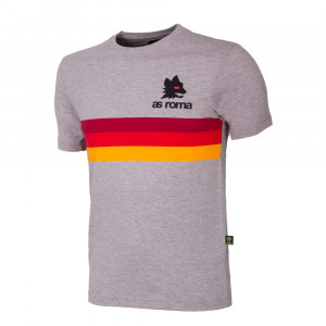 AS Roma Stripes T-Shirt (grey)