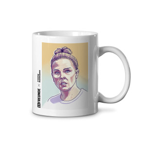 Design-Tasse - 11FREUNDE x Ronny Heimann: Svenja