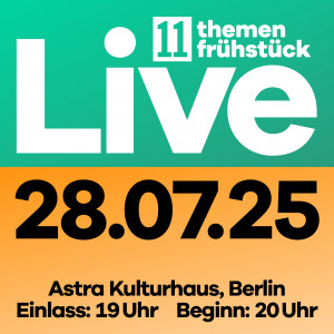 11FREUNDE themenfrühstück Live