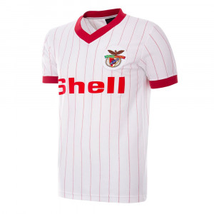 SL Benfica 1985 - 86 Away Retro Football Shirt