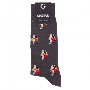 George Best Lotus Casual Socks