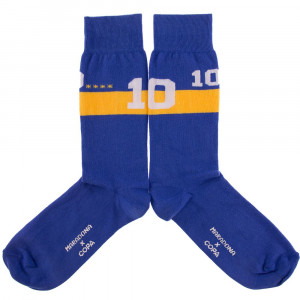 Maradona X COPA Number 10 Boca Socks