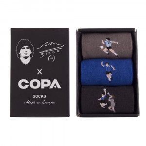 Maradona X COPA Argentina Socks Box Set