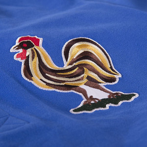 France 1950's Long Sleeve Retro Football Shirt