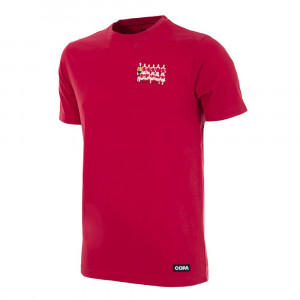 Denmark 1992 European Champions Embroidery T-Shirt