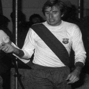 FC Barcelona Away 1974 - 75 Long Sleeve Retro Football Shirt