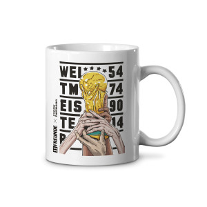 Design-Tasse - 11FREUNDE x Ronny Heimann: WM-Titel