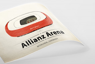 World Of Stadiums: Allianz Arena - Poster bestellen - 11FREUNDE SHOP
