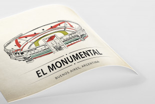 World Of Stadiums: El Monumental - Poster bestellen - 11FREUNDE SHOP