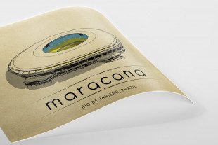 World Of Stadiums: Maracana - Poster bestellen - 11FREUNDE SHOP