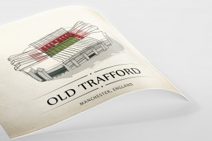World Of Stadiums: Old Trafford - Poster bestellen - 11FREUNDE SHOP