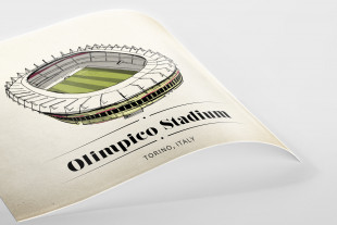 World Of Stadiums: Olimpico Stadium - Poster bestellen - 11FREUNDE SHOP