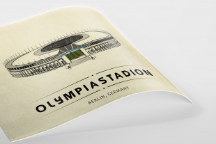 World Of Stadiums: Olympiastadion - Poster bestellen - 11FREUNDE SHOP