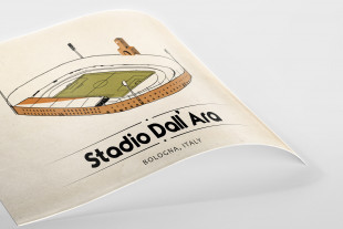 World Of Stadiums: Stadio Dall'Ara - Poster bestellen - 11FREUNDE SHOP