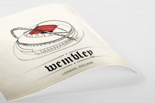 World Of Stadiums: Wembley - Poster bestellen - 11FREUNDE SHOP