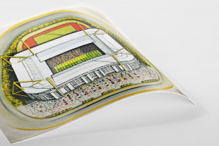 Stadia Art: Westfalenstadion - Poster bestellen - 11FREUNDE SHOP