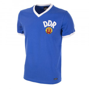 DDR World Cup 1974 Short Sleeve Retro Football Shirt