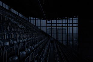 11FREUNDE SHOP Fußball Foto Wandbild - Stadien bei Nacht - Betzenberg (3) 