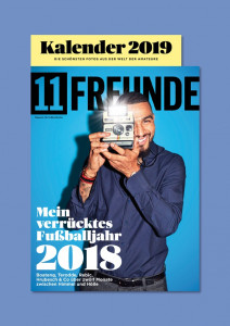 11FREUNDE Ausgabe #206 (inkl. Kalender 2019)