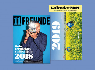 11FREUNDE Ausgabe #206 (inkl. Kalender 2019)