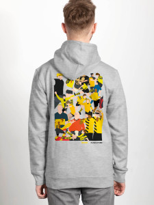 Hoodie - Dortmund Clash (Fairwear & Bio-Baumwolle)