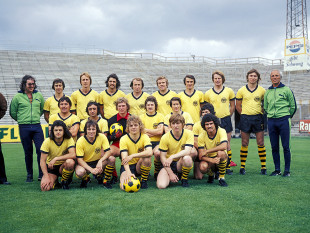 Mannschaftsfoto Alemannia Aachen 1974/75 - 11FREUNDE BILDERWELT