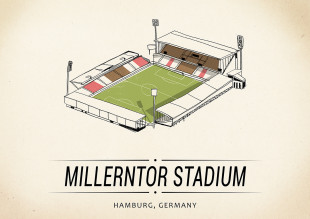 World Of Stadiums: Millerntor Stadium - Poster bestellen - 11FREUNDE SHOP