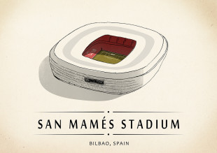 World Of Stadiums: San Mamés Stadium - Poster bestellen - 11FREUNDE SHOP
