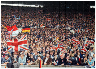 Puzzle: Fans beim WM Finale 1966