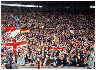 Puzzle: Fans beim WM Finale 1966