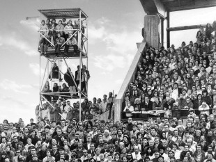 Hannover Fans 1973 - Wandbild