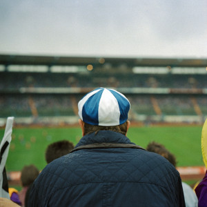 Schalke-Fan 1994 - Wandbild Foto von Christoph Buckstegen