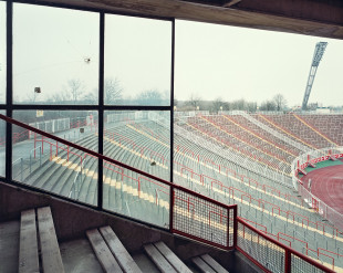 Witness of Glory Times: Hamburg (5) - Markus Wendler - Stadion Foto als Wandbild