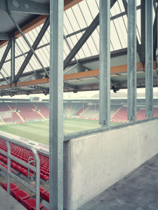 Witness of Glory Times: Kaiserslautern - Markus Wendler - Stadion Foto als Wandbild