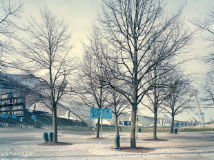 Witness of Glory Times: München Olympiastadion (1) - Markus Wendler - Stadion Foto als Wandbild