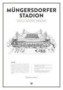Stadium Posters by Fans Will Know: Köln